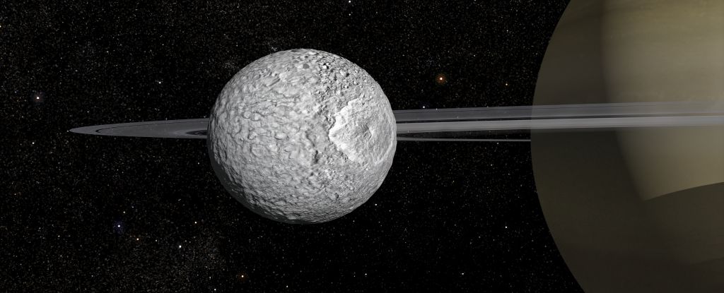 La luna ‘Estrella de la Muerte’ de Saturno alberga un océano chapoteante secreto: ScienceAlert
