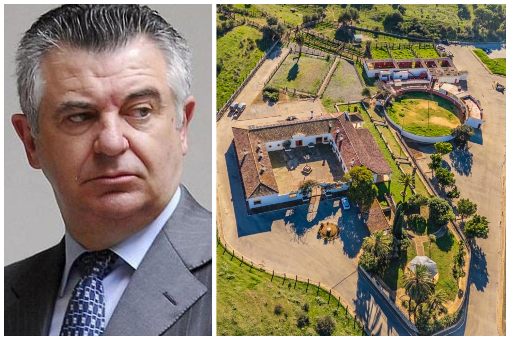 EXCLUSIVA: Sale a la venta la enorme finca del corrupto ex político de Marbella Juan Roca por 6,95 millones de euros, con PLAZA DE TOROS, helipuerto y coto de caza
