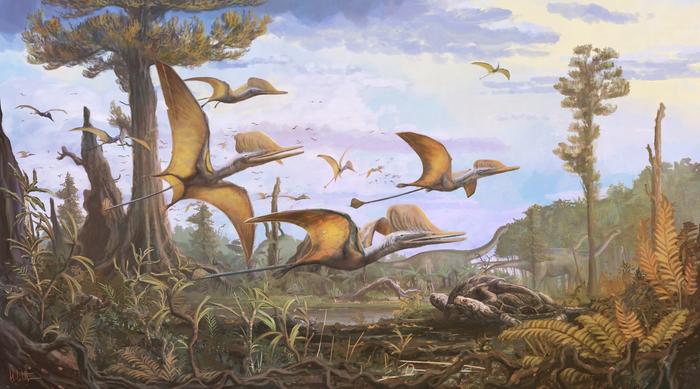 Un nuevo descubrimiento de pterosaurios muestra que los reptiles alados surcaron los cielos durante 25 millones de años