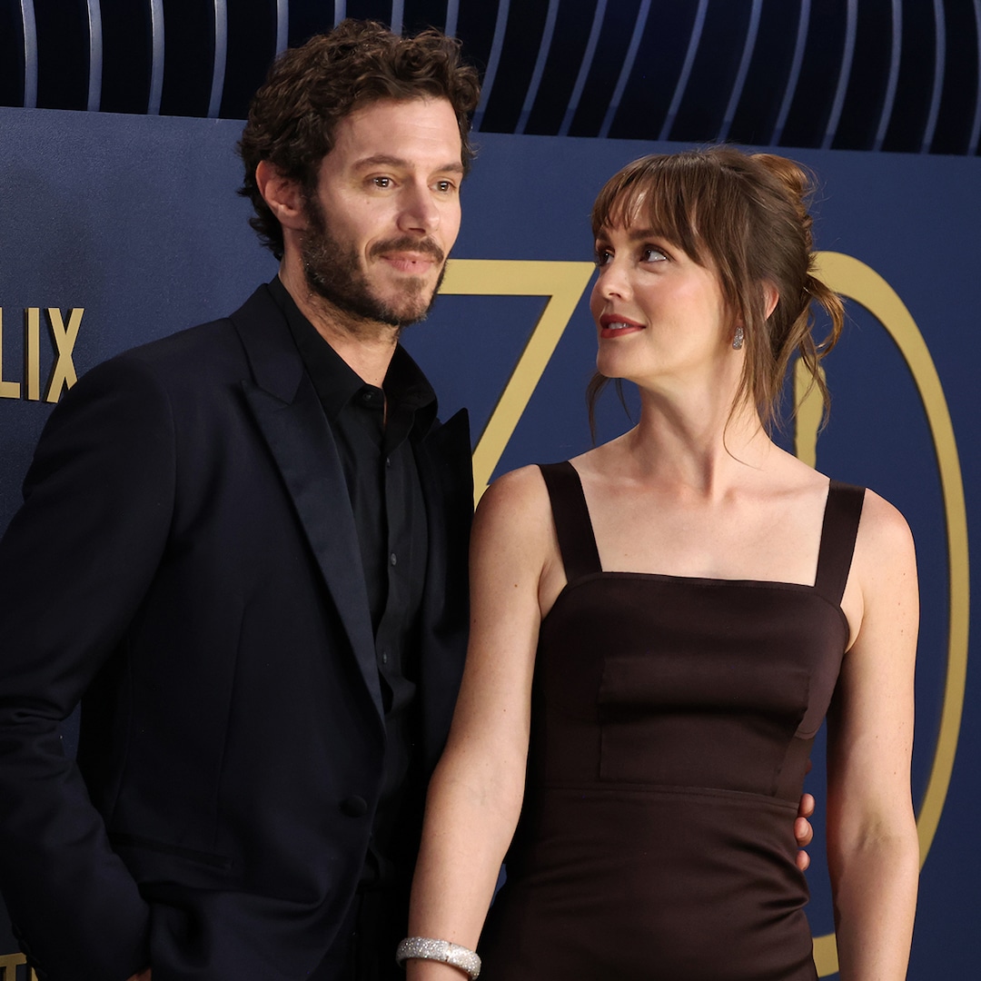 Leighton Meester y Adam Brody en la rara cita nocturna de los premios SAG
