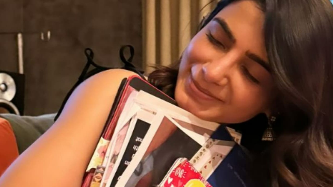 FOTO: Samantha Ruth Prabhu abrumada al recibir maravillosas cartas de sus fans;  dice ‘realmente siento tu amor’