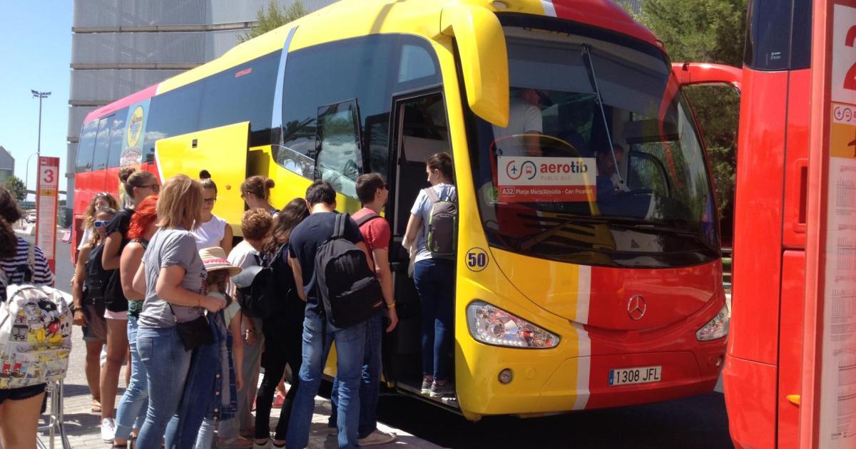 Autobús del aeropuerto a Alcudia, Puerto Alcudia, Playa de Muro, Can Picafort, Playa de Alcudia, Inca y Sa Pobla.