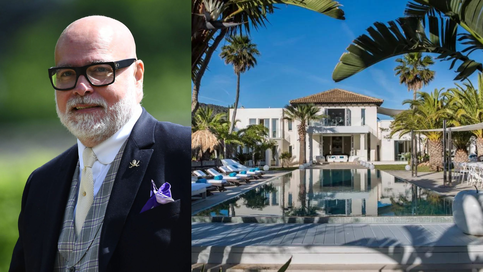 El tío de Kate Middleton, Gary Goldsmith, ha cambiado su villa de Ibiza por la Casa del Gran Hermano
