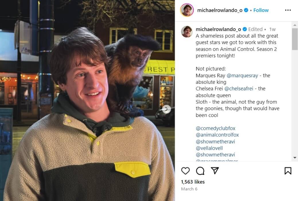 PETA dice basta de monos en el set de ‘Control animal’