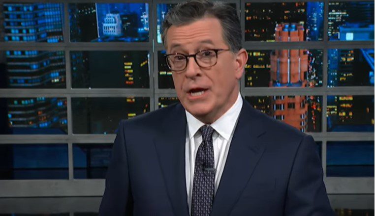 Stephen Colbert destroza la estafa bíblica de Trump