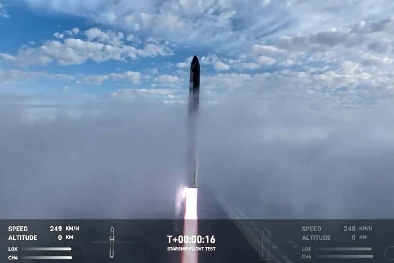 Lanzamiento de Starship: el tercer vuelo llega al espacio pero se pierde al reingresar