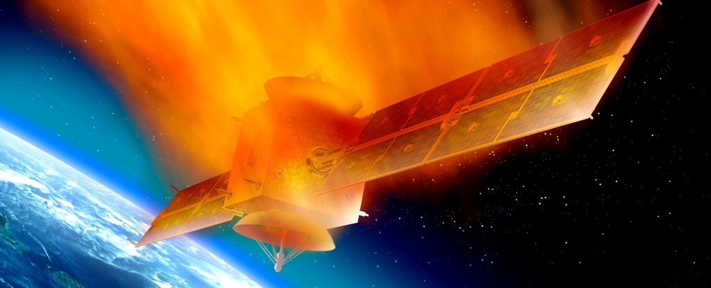 Una corriente interminable de satélites se está quemando en el cielo y nadie sabe el coste: ScienceAlert