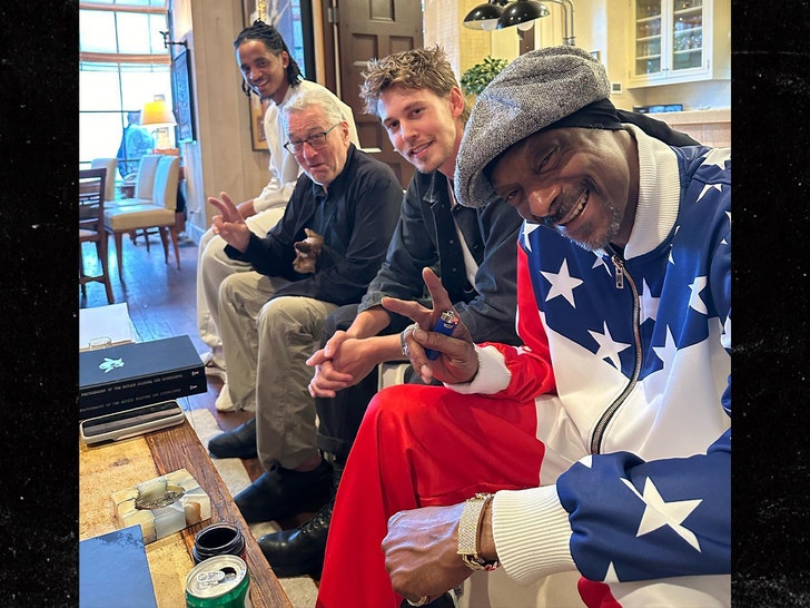 Robert De Niro, Snoop Dogg y Austin Butler tienen una cena personal