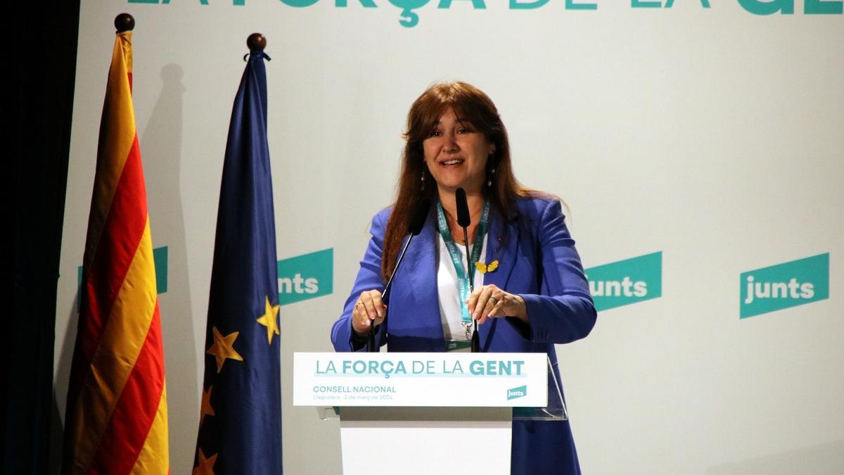 Laura Borràs acusa a Aragonès de preparar un Govern “‘ERCosocialista'”