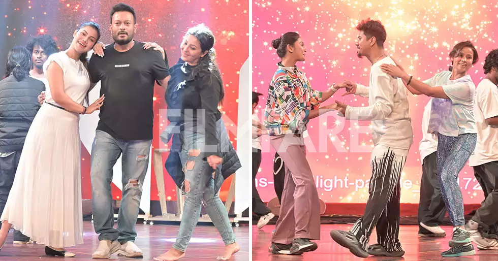 En fotos: Jatin Bora, Nishita Goswami y más ensayan antes de los Filmfare Awards Assamese 2024