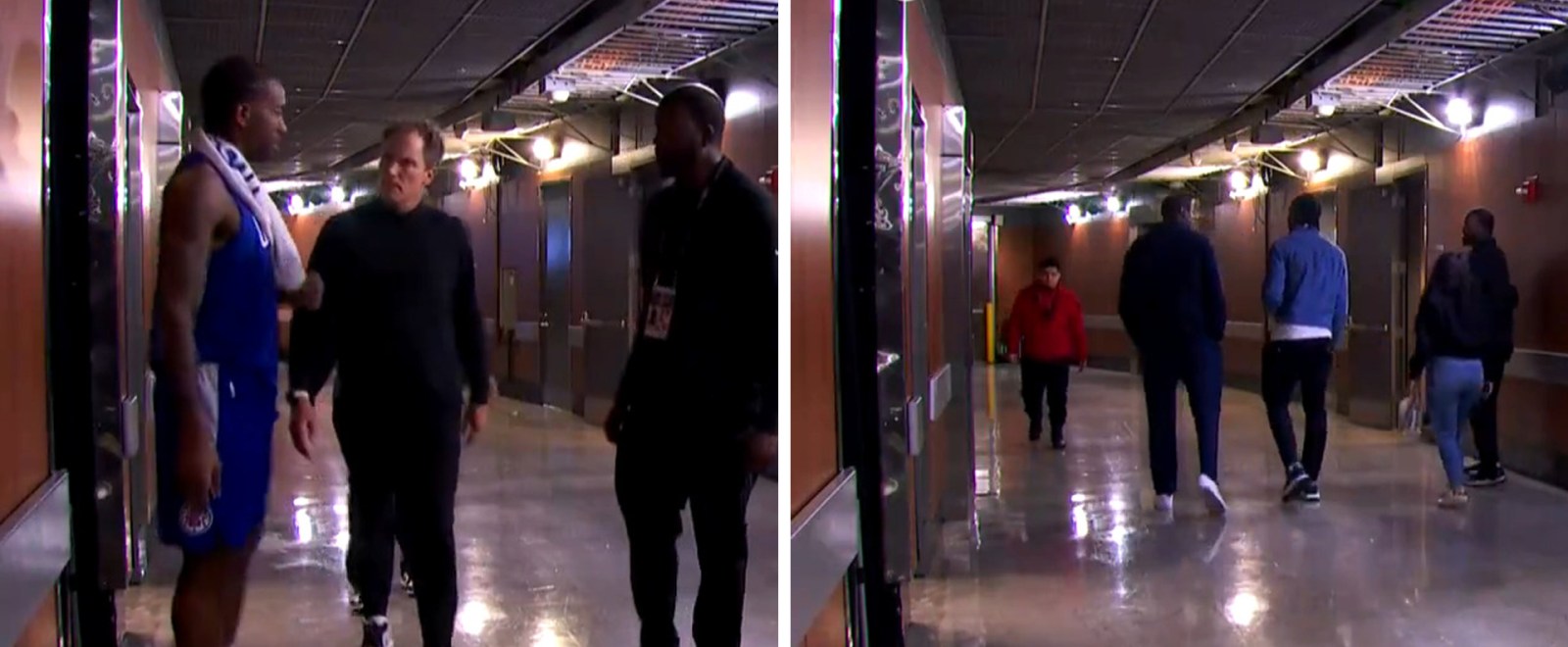 Kawhi Leonard abandonó la arena durante el Timberwolves-Clippers y fue descartado por espasmos torácicos