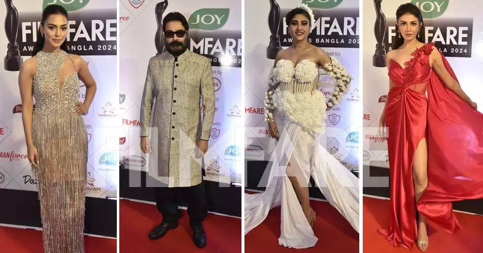 Joy Filmfare Awards Bangla 2024: Prosenjit Chatterjee, Monami Ghosh y más adornaron la alfombra roja