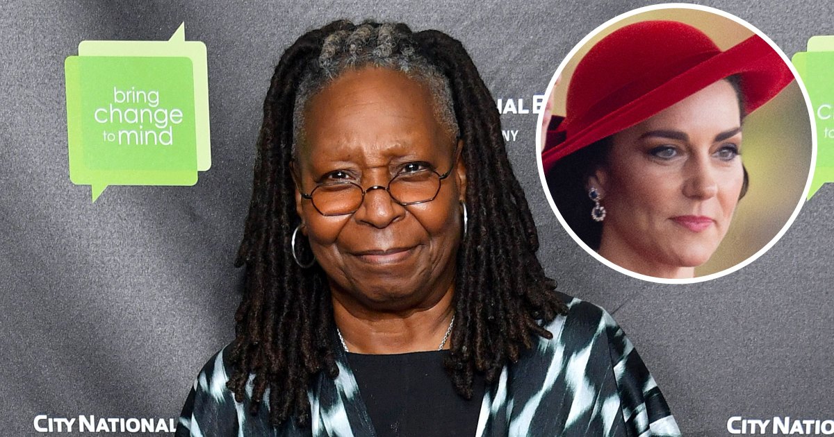 Whoopi Goldberg apoya a Kate Middleton en medio de la controversia fotográfica