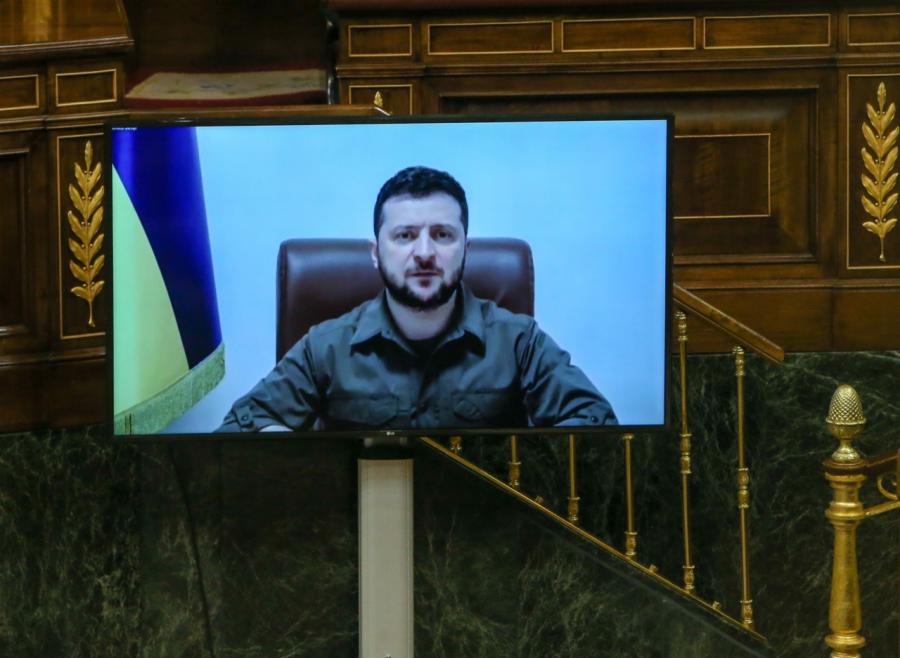 Zelenskyy evoca Guernica en discurso en el Parlamento español ⋆ Metropolitano de Madrid