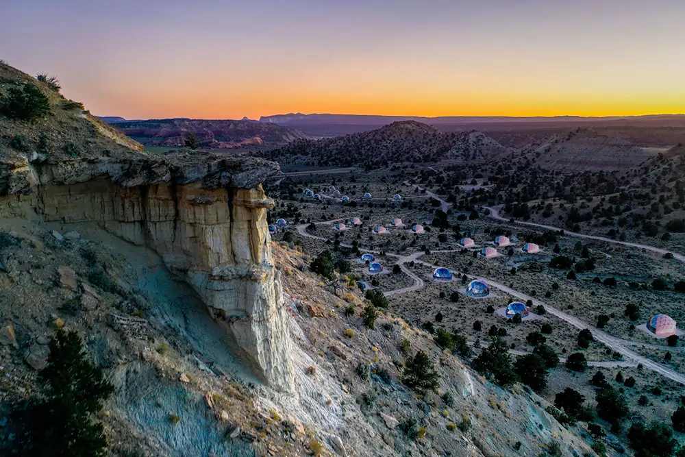 Estos domos de lujo Glamping ofrecen una experiencia de cielo estrellado oscuro sin precedentes