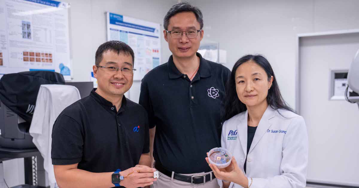 Un sensor tipo anillo en Singapur mide la sensación de la piel