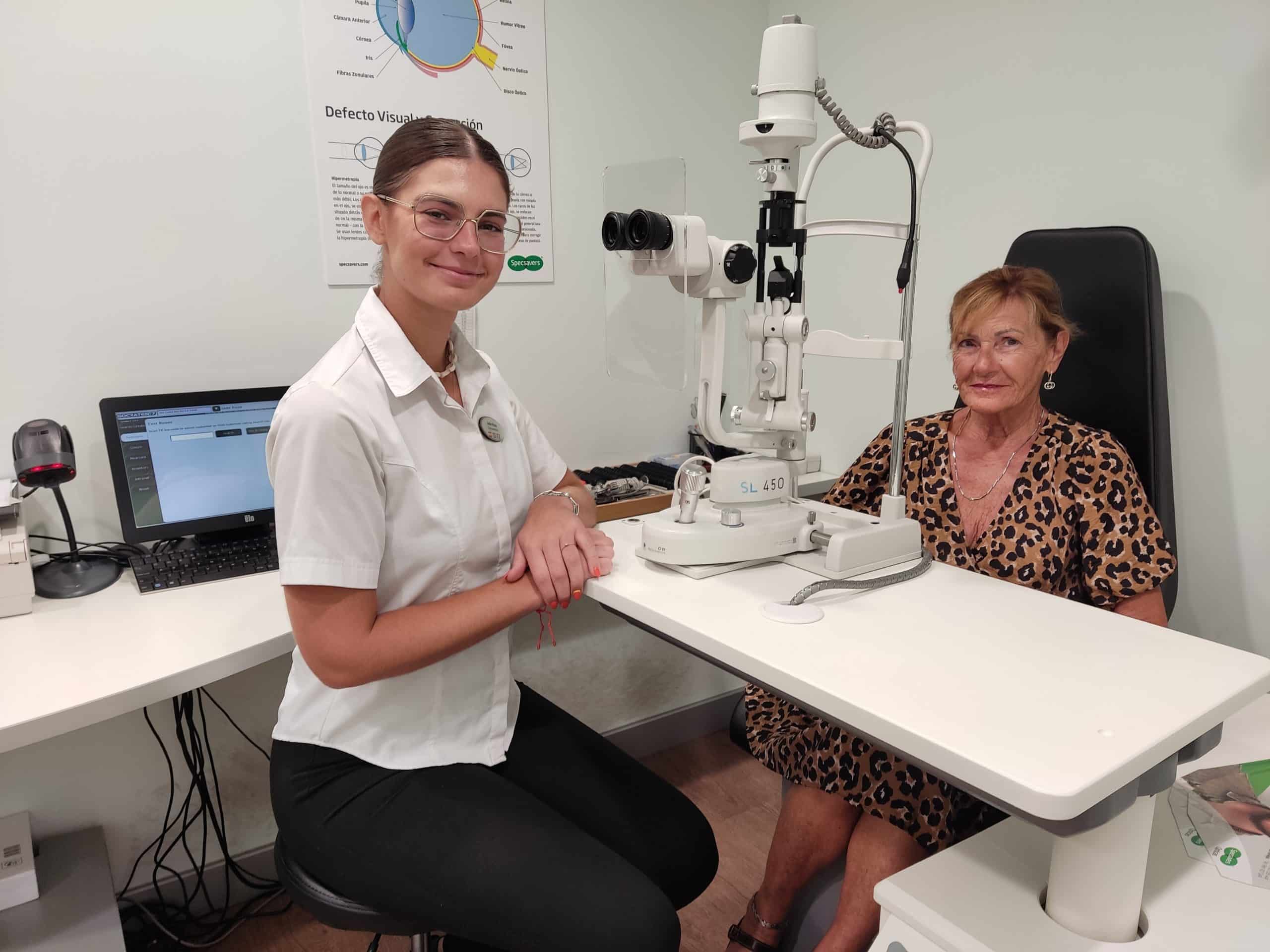 Un examen ocular de rutina permite diagnosticar un agujero macular