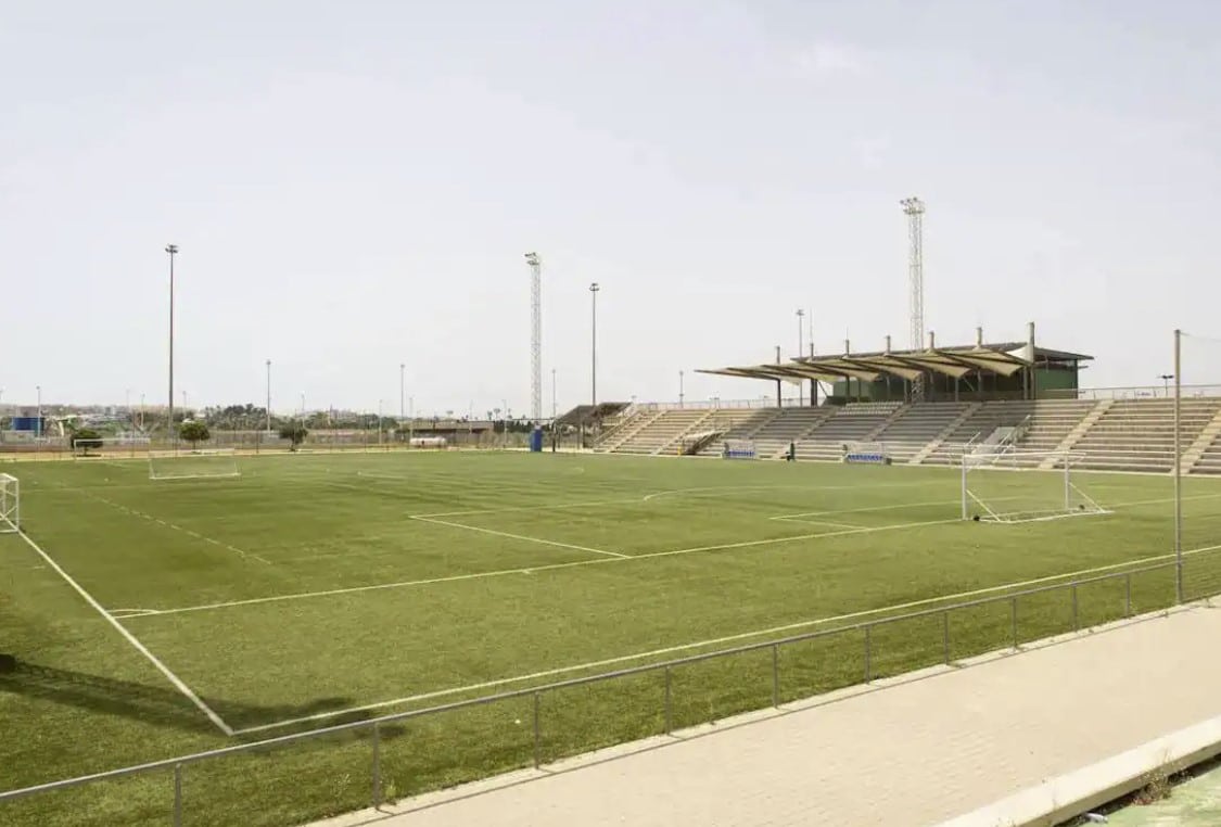 Se sustituirá el césped artificial en el estadio Nelson Mandela
