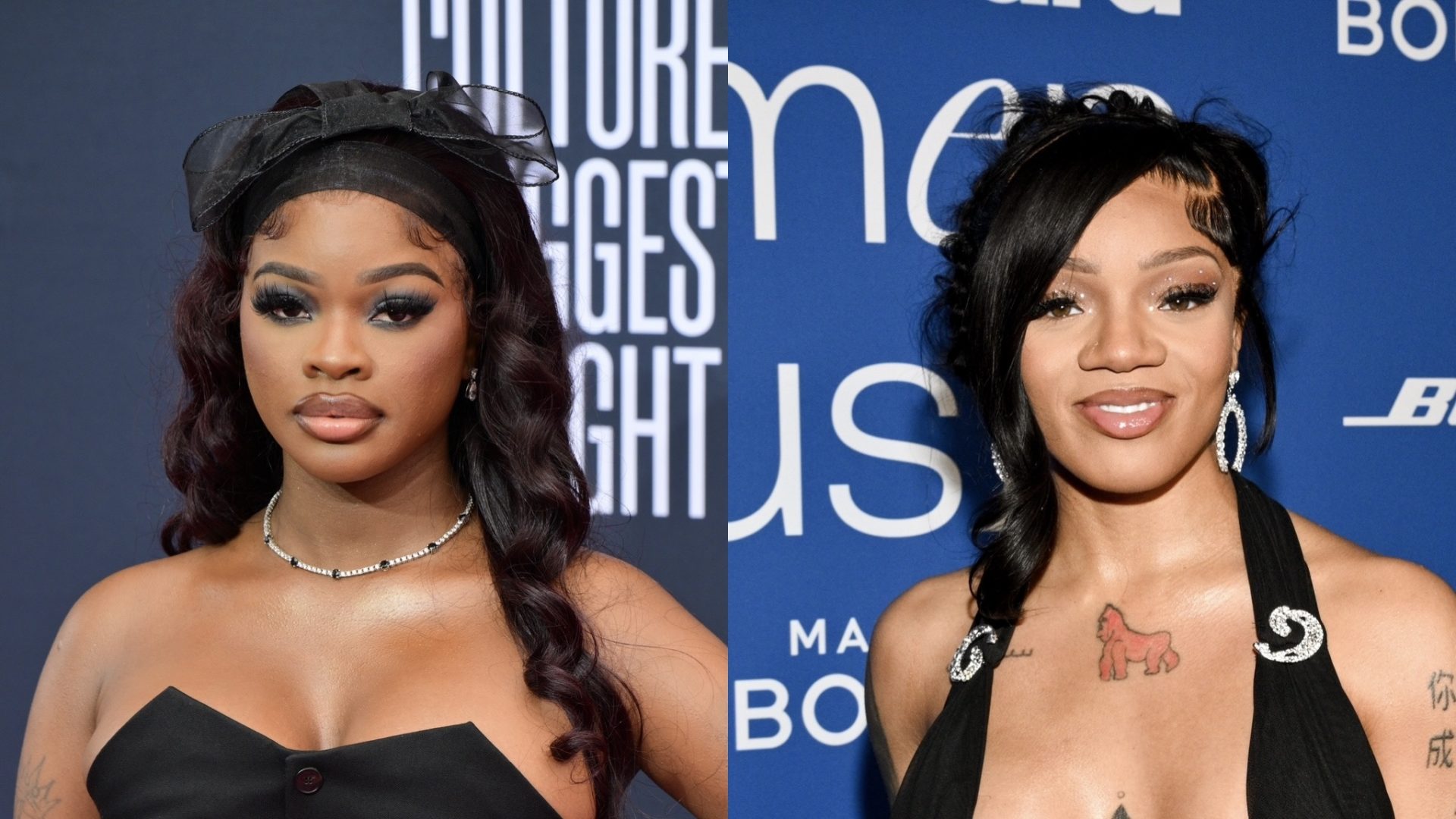 JT y GloRilla intercambian palabras acaloradas después de que JT niega el altercado