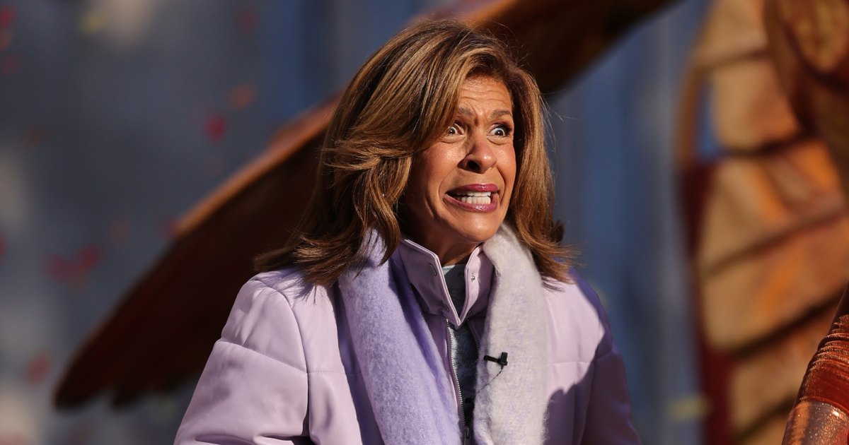 Hoda Kotb corrió por Nueva York entre las grabaciones de hoy para sus hijos