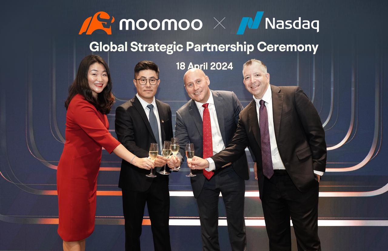 Moomoo y Nasdaq anuncian una asociación estratégica global