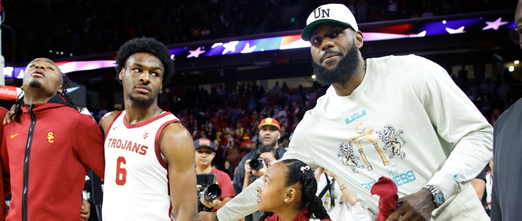 LeBron James dice que Bronny ‘tiene que tomar algunas decisiones difíciles’ en medio de rumores del portal de transferencias