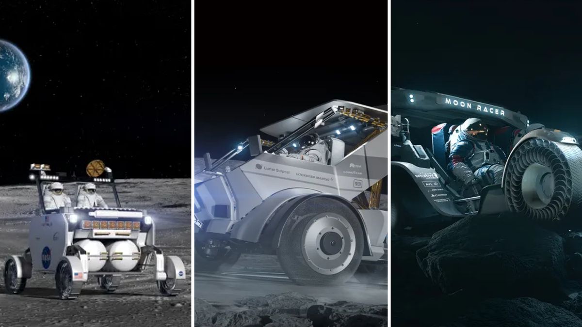 La NASA elige 3 empresas para diseñar el vehículo lunar para que los astronautas Artemis lo conduzcan en la luna