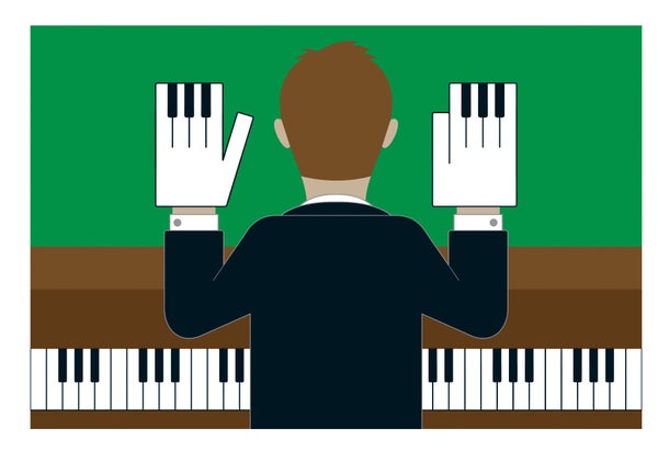 Los ‘guantes inteligentes’ enseñan a tocar el piano mediante el tacto