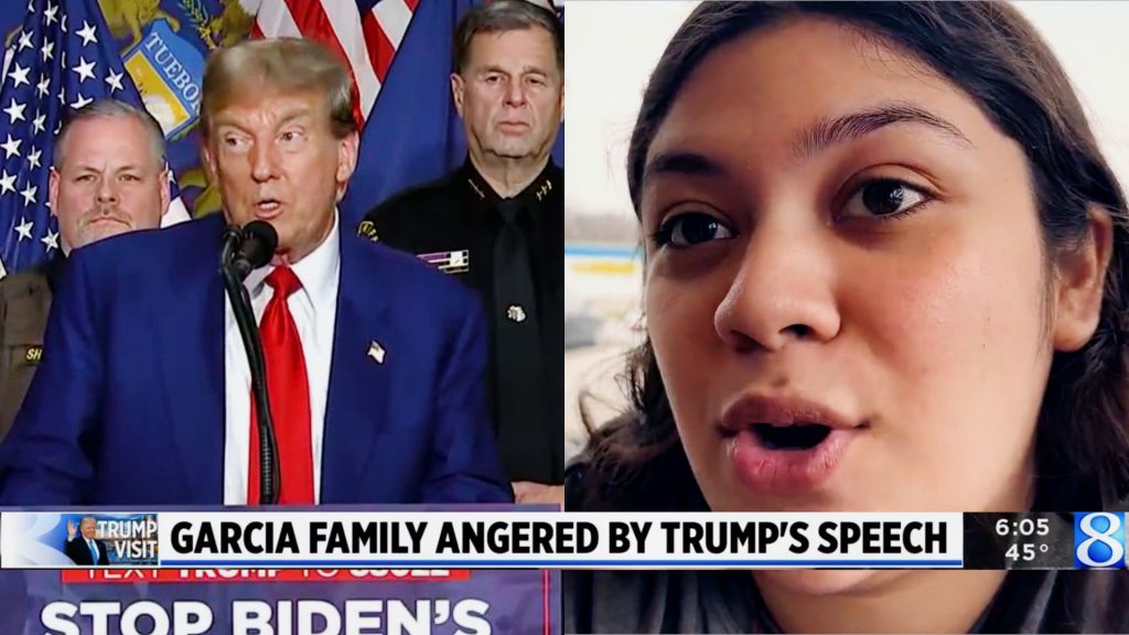 Las recientes palabras y comportamientos de Trump revelan cuán mentalmente desequilibrado está.  Compararse con Jesucristo, Martin Luther King y Nelson Mandela es una señal de su narcisismo.  Irónicamente, su sociopatía quedó a la vista cuando mintió acerca de hablar con la familia de Ruby García, la mujer supuestamente asesinada por un inmigrante indocumentado.  Miente cada vez que habla.  Mentir debería descalificar a cualquier candidato.