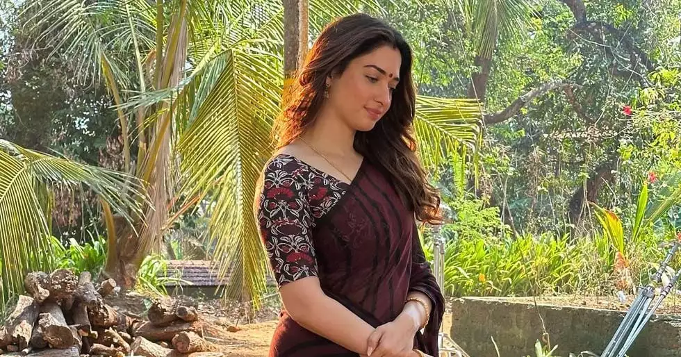 Tamannaah Bhatia comparte vistazos detrás de escena de Aranmanai 4