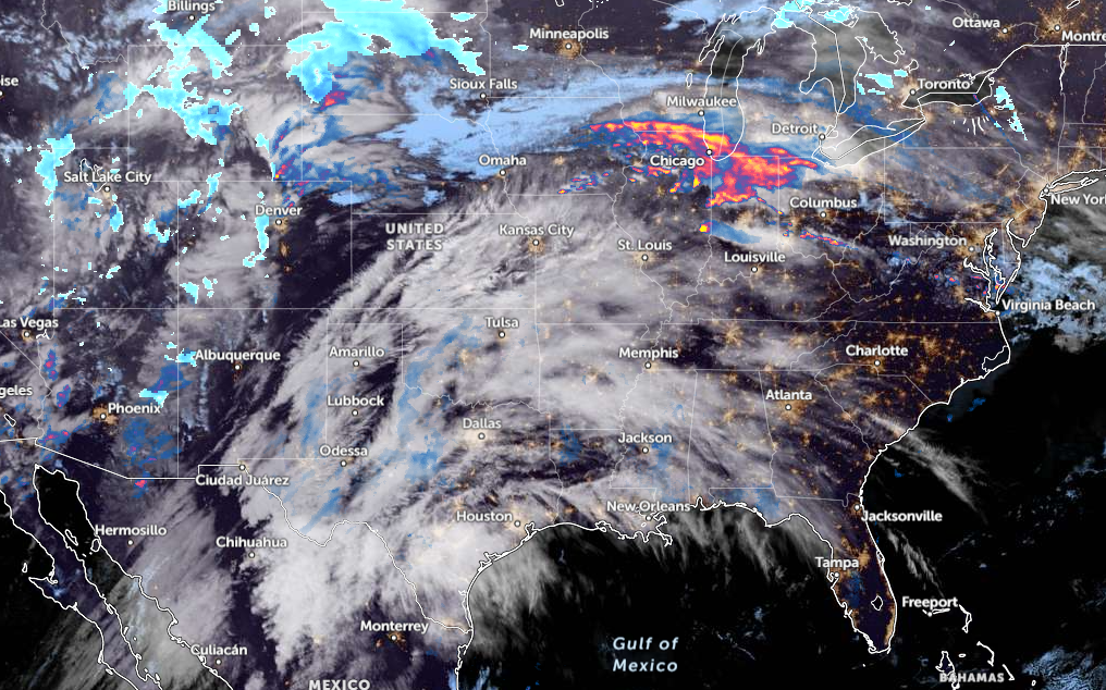 Pronóstico de los valles de Ohio y Mississippi: condiciones climáticas adversas provocarán lluvias generalizadas e inundaciones repentinas