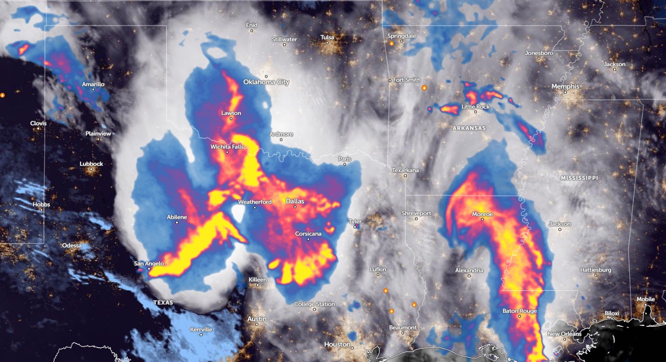 Pronóstico del tiempo en las llanuras del sur: tormentas eléctricas severas traerán tornados peligrosos y condiciones de granizo a fines de la semana