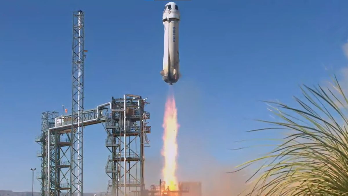 Blue Origin lanza el primer vuelo espacial tripulado desde agosto de 2022 (vídeo)