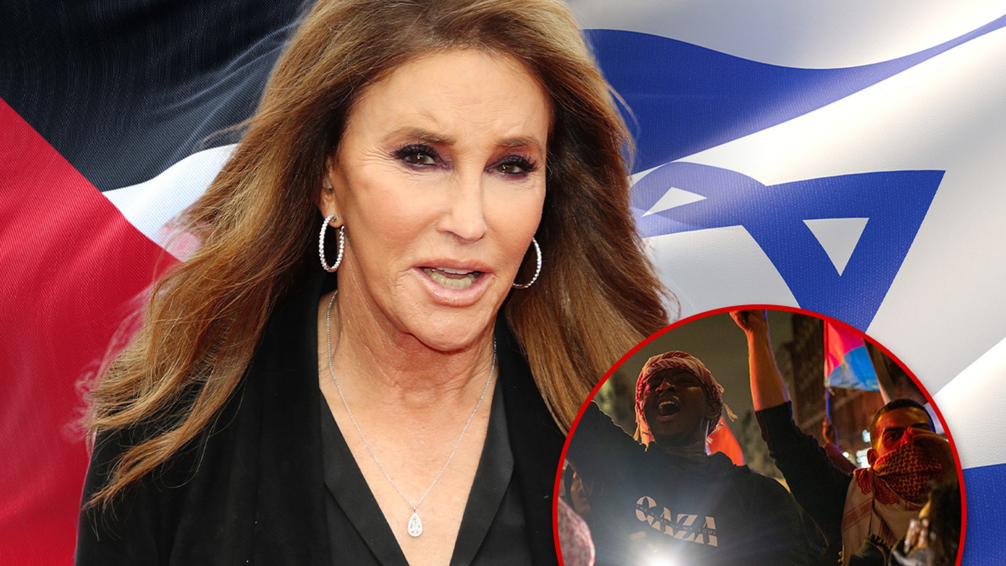 Caitlyn Jenner dice “deportar” a manifestantes LGBT pro-palestinos a Irán o Gaza