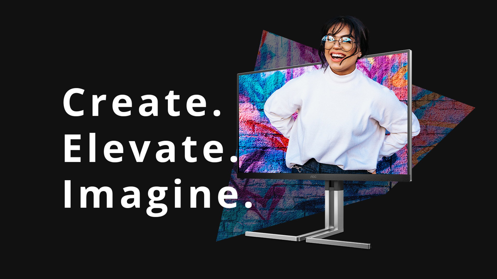 AOC empodera a los creadores con la serie Graphic Pro U3: un lienzo definitivo para colores reales
