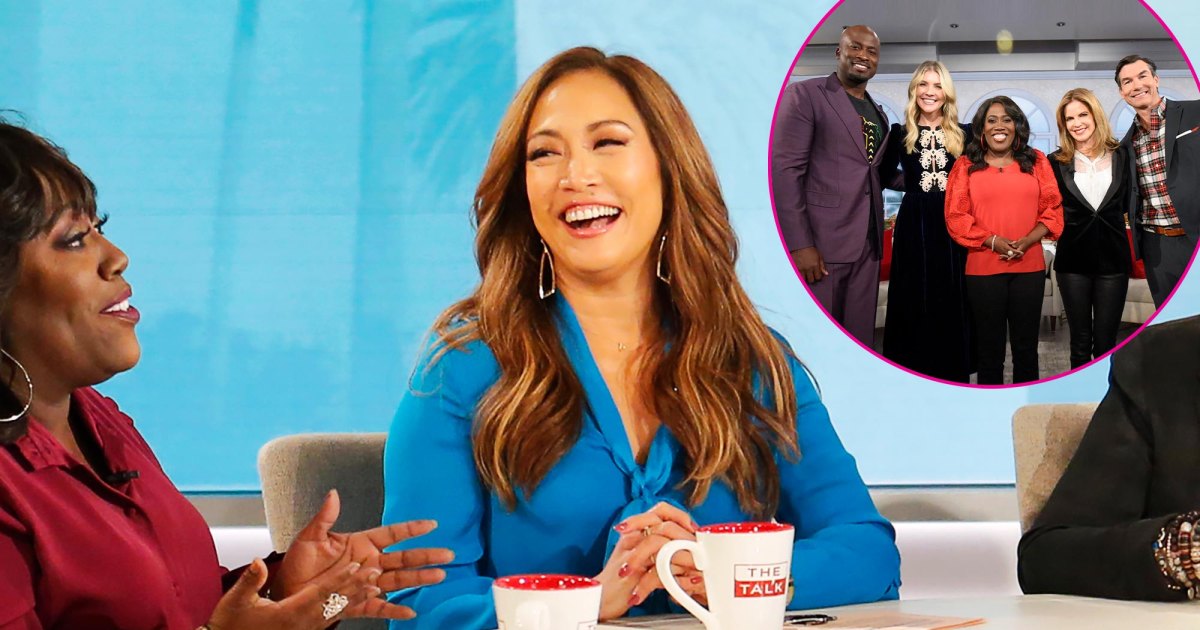Carrie Ann Inaba reacciona al final de ‘The Talk’ después de 15 temporadas