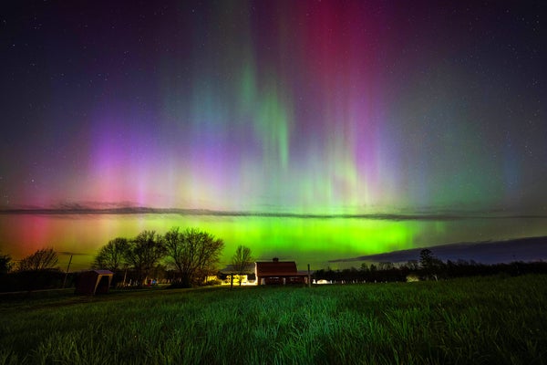 La gran tormenta solar de 2024 puede haber producido las auroras más fuertes en siglos