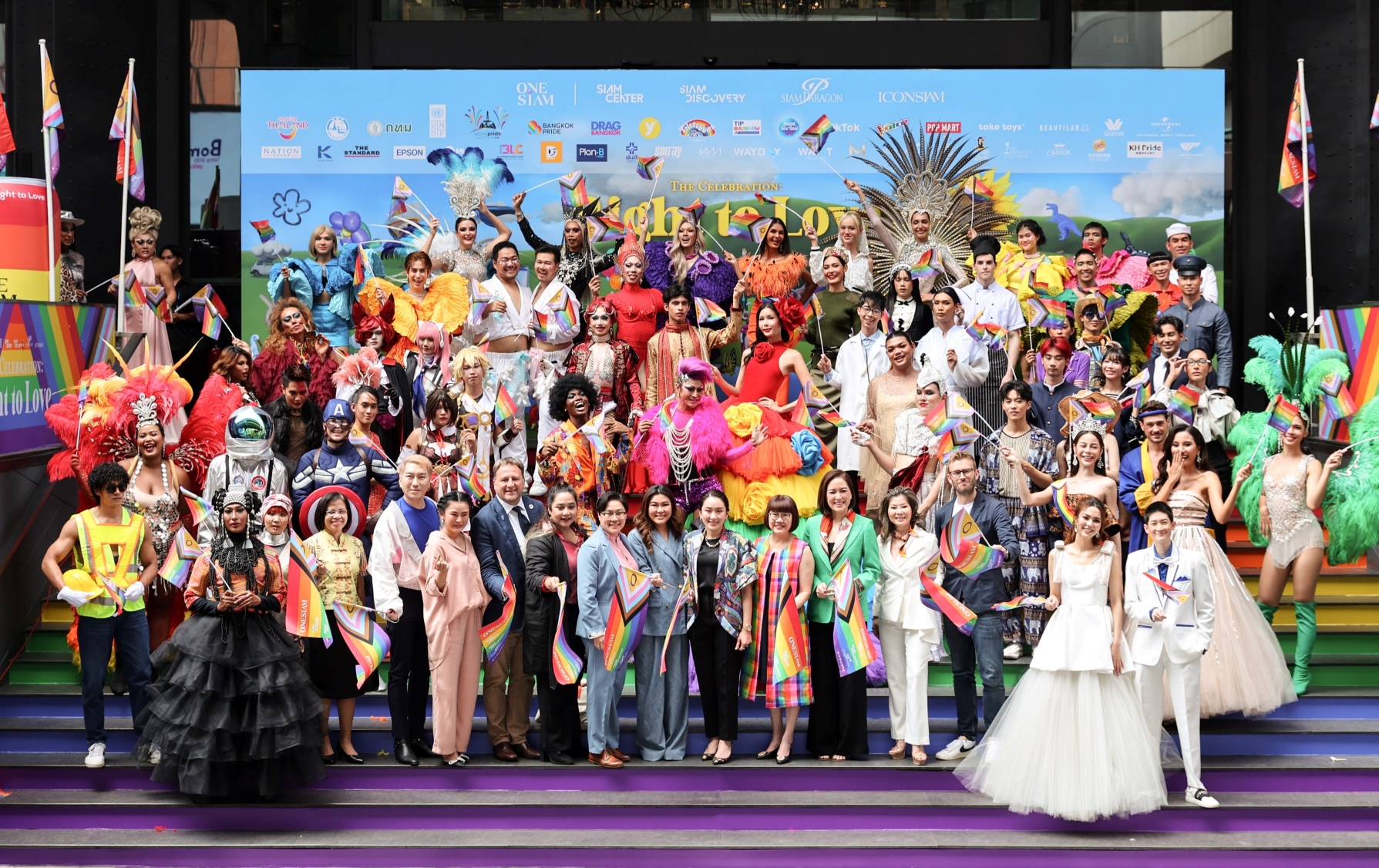 Siam Piwat Group celebra el Mes del Orgullo con la campaña “La celebración: el derecho a amar”, solidificando el ‘Destino del Festival del Orgullo’