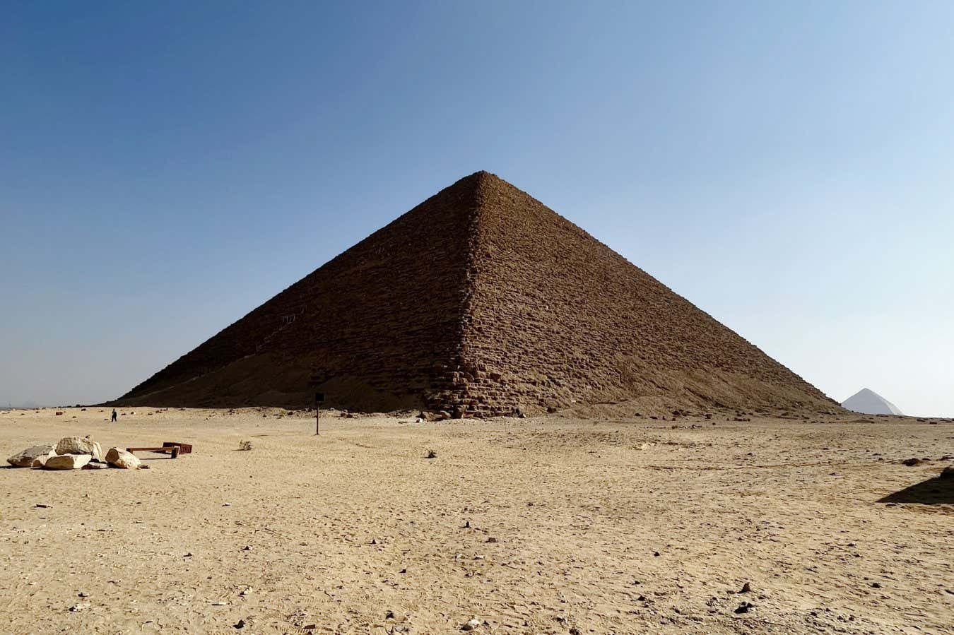 Un brazo perdido del río Nilo pasó junto a las pirámides de Egipto