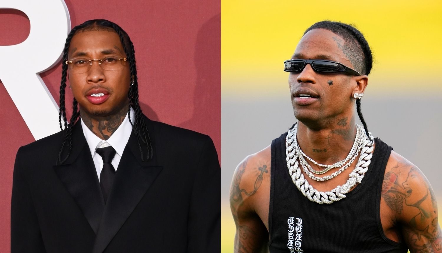 Las redes sociales creen que Travis Scott y Tyga se dieron la mano en Cannes