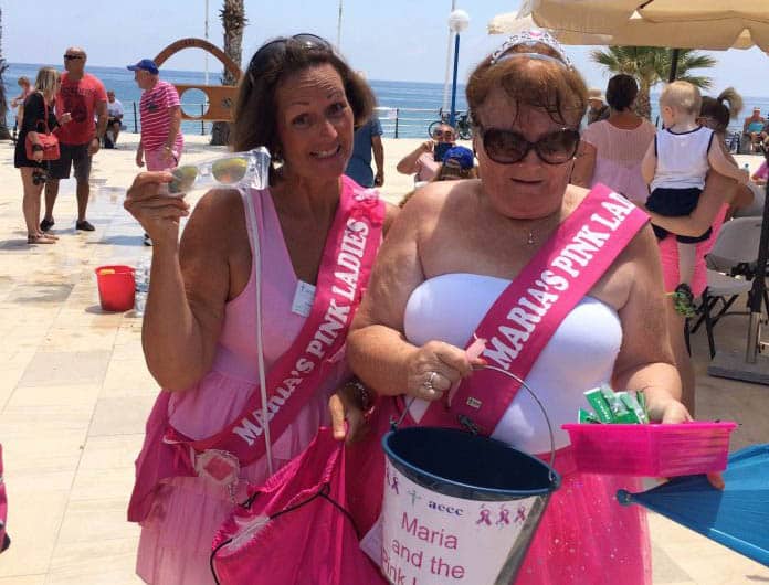 Caminata de las Damas Rosadas por la Vida