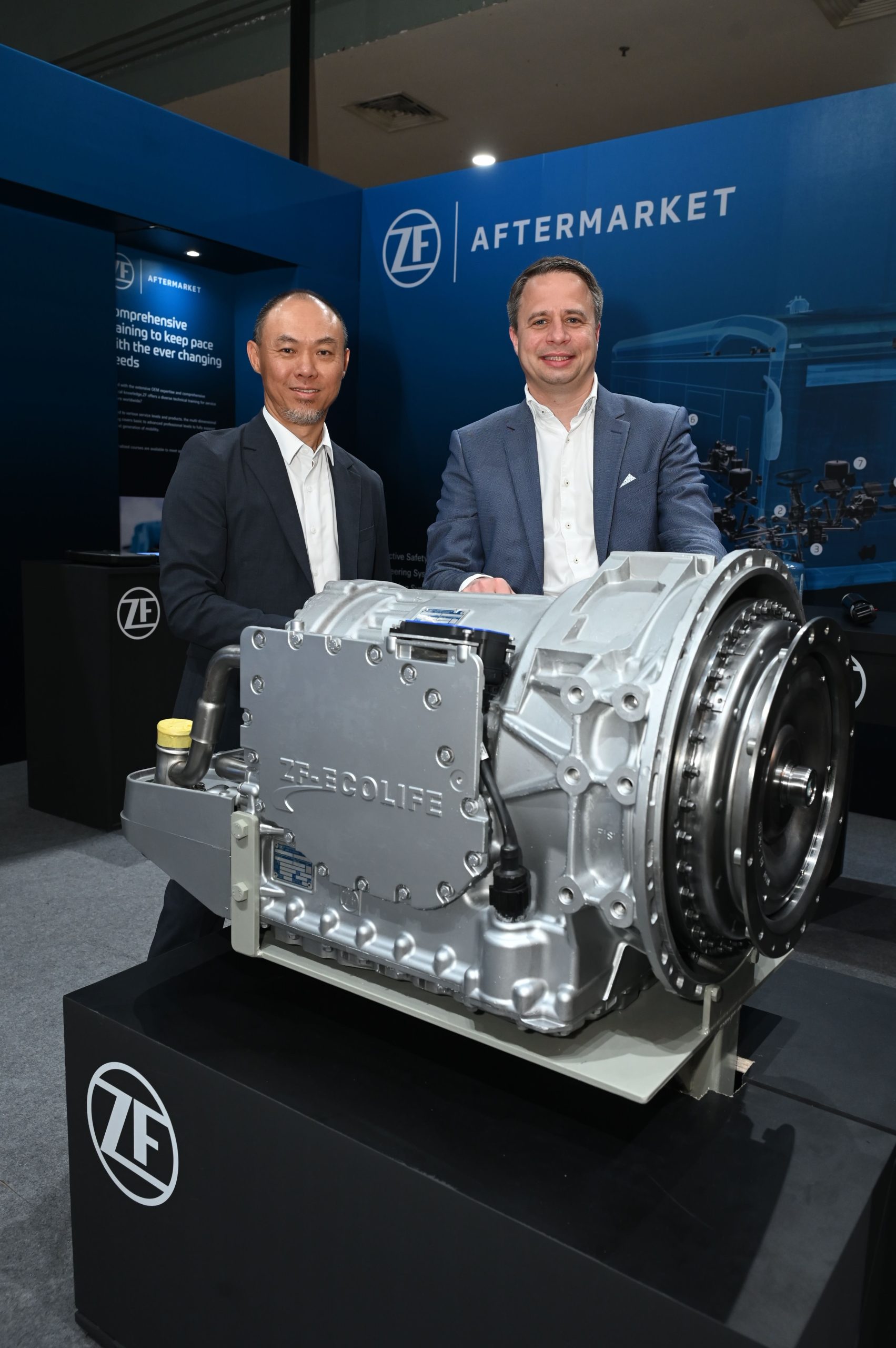 Los campeones de ZF Aftermarket diseñaron soluciones personalizadas para el sudeste asiático en la Malaysia Commercial Vehicle Expo (MCVE) 2024.