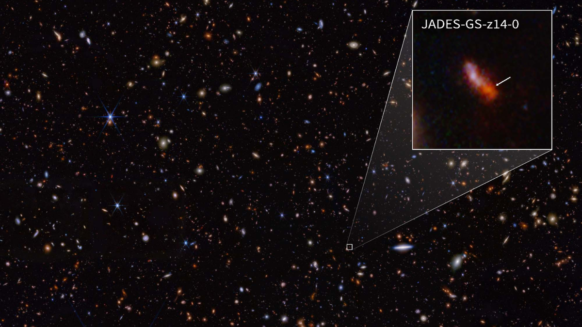 El telescopio espacial James Webb detecta las dos galaxias más antiguas jamás vistas (imagen)