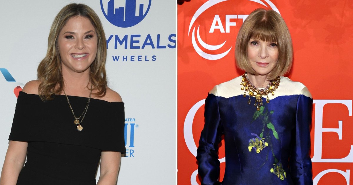 Jenna Bush Hager conversa con Anna Wintour antes de la Met Gala 2024
