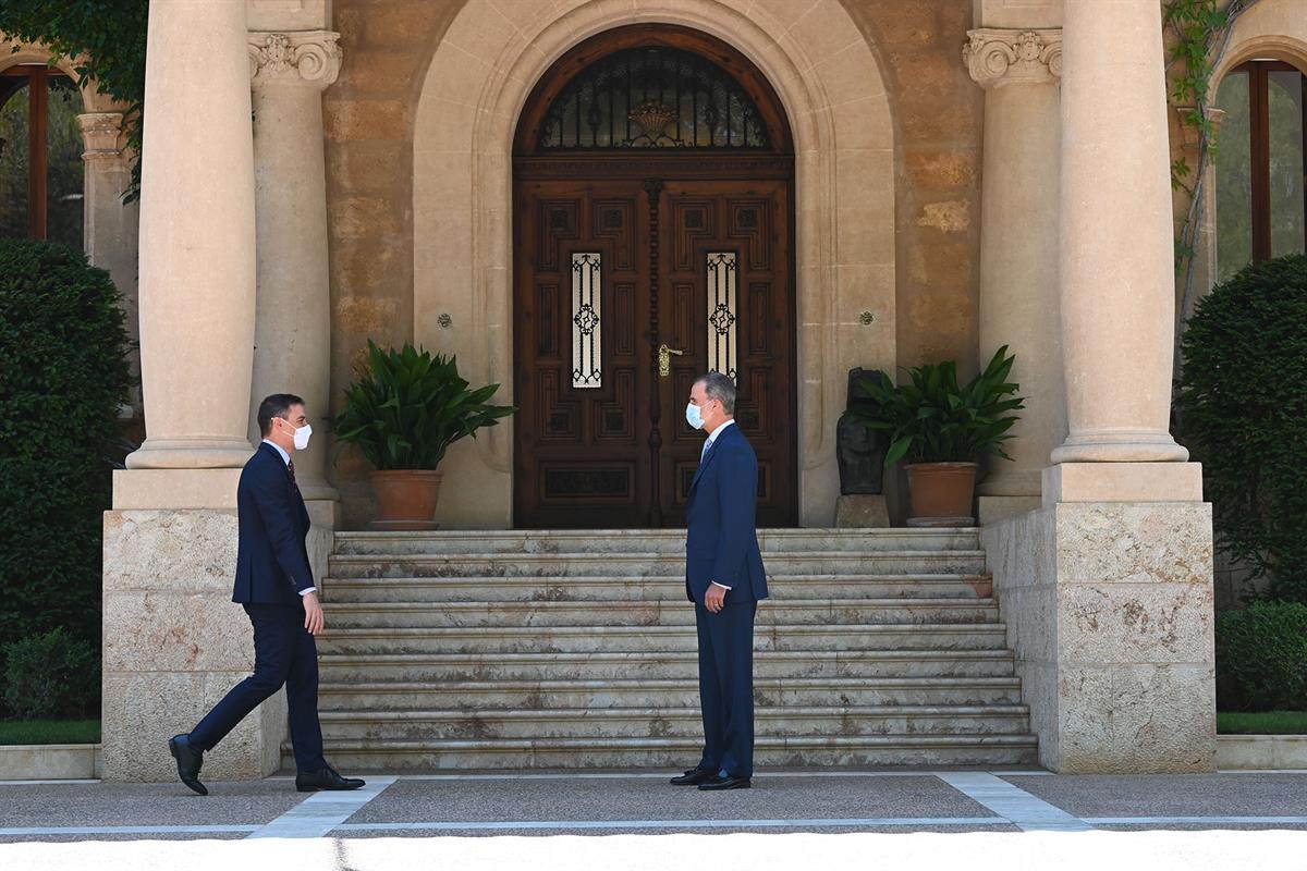 Sánchez trae buenas nuevas al Rey ⋆ Metropolitano de Madrid