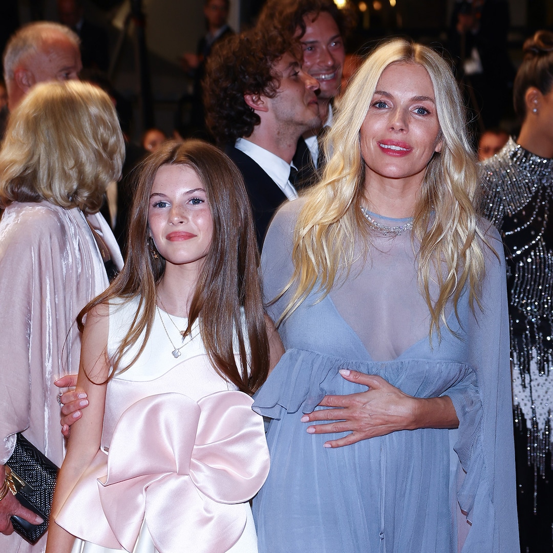 Marlowe, la hija de Sienna Miller, aparece en la alfombra roja de Cannes