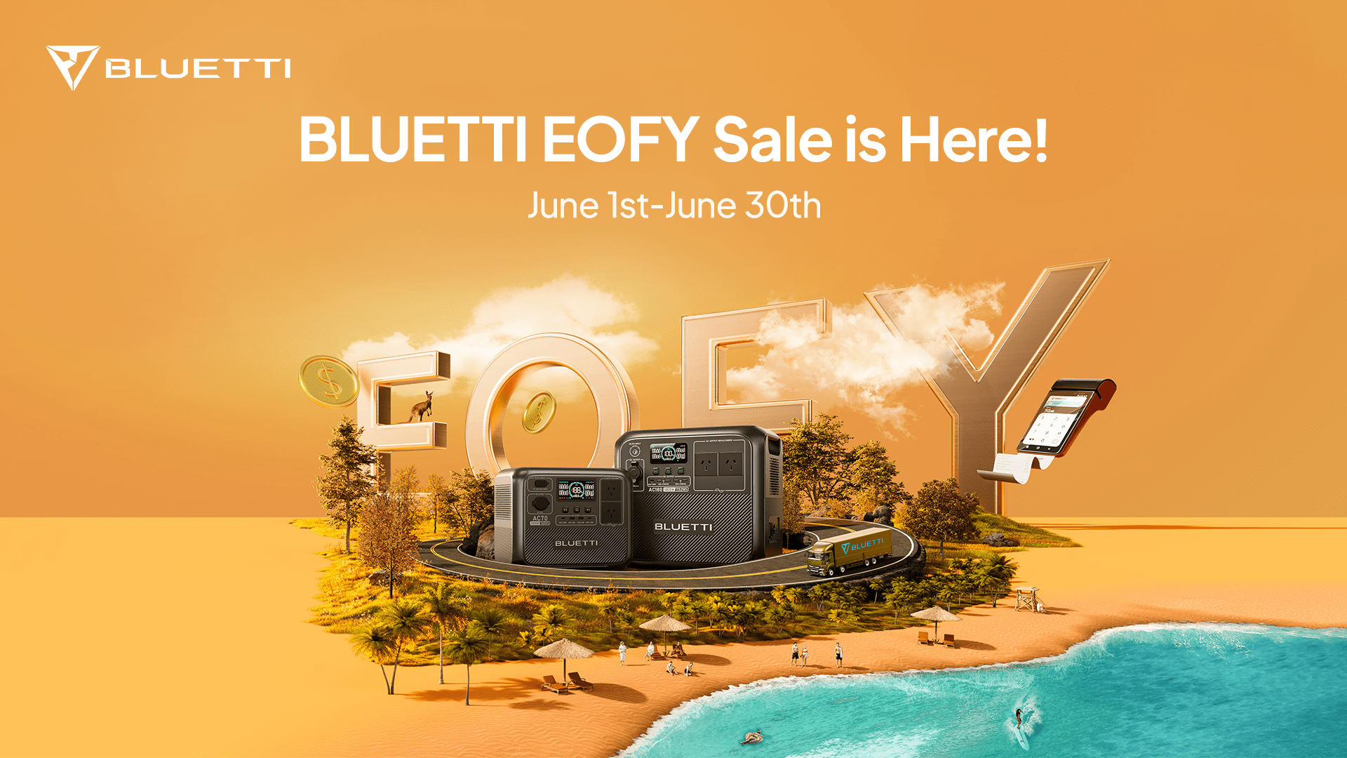 Obtenga enormes ahorros en generadores de energía portátiles con la oferta BLUETTI EOFY