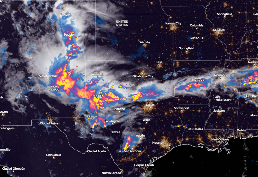Pronóstico del tiempo en el sudeste de EE. UU.: patrón activo de lluvias excesivas y tormentas eléctricas en el valle del Mississippi