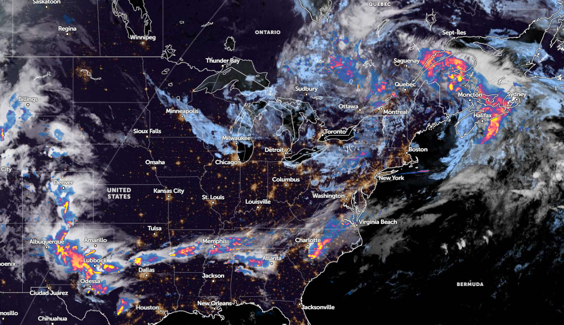 Pronóstico del tiempo en el noreste: condiciones lluviosas traerán aire más fresco esta semana en medio de altas temperaturas