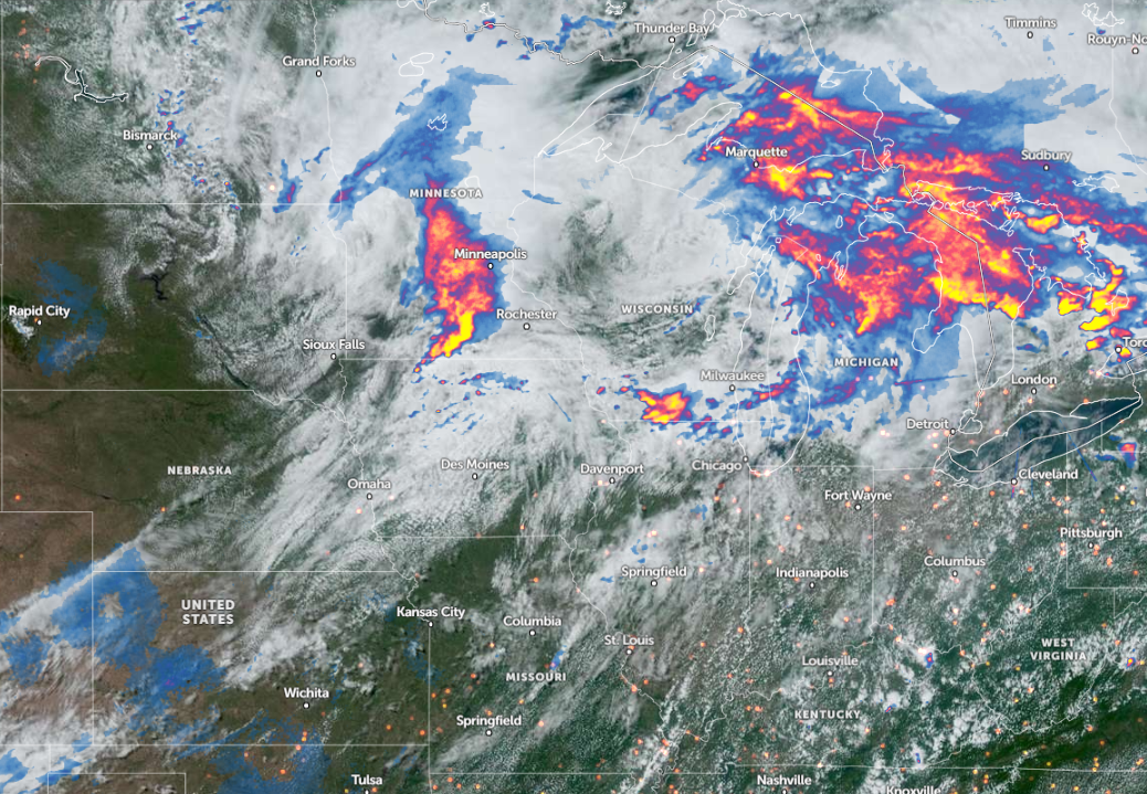 Pronóstico del tiempo en el centro de EE. UU.: Lluvias dispersas aliviarán el calor inusual